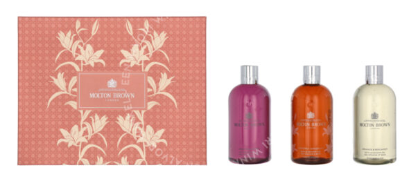 M.Brown Heavenly Floral & Citrus Set 900ml Fiery Pink Pepper-300ml/Heavenly Gingerlily 300ml/Orange and Bergamot 300ml