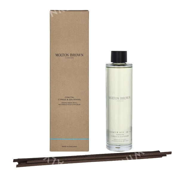 M.Brown Coastal Cypress & Sea Fennel Geurstokjes Refill 150ml