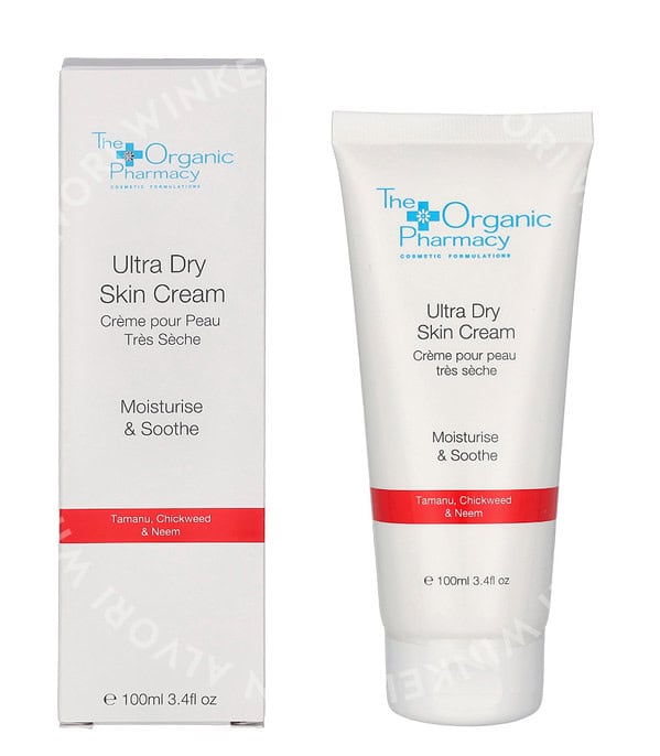 The Organic Pharmacy Ultra Dry Skin Cream 100ml Moisturise & Sooth / Tamanu