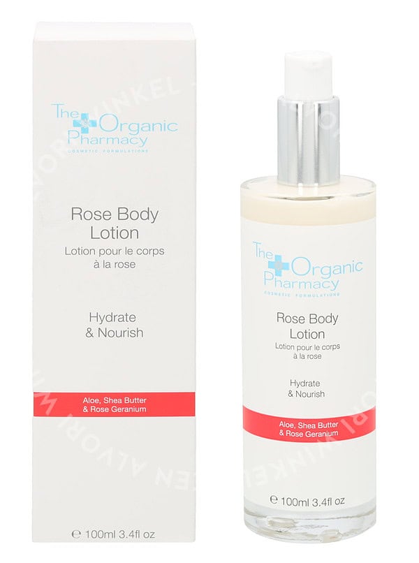 The Organic Pharmacy Rose Body Lotion 100ml Aloe