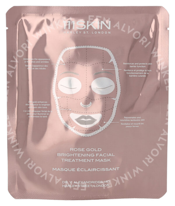 111Skin Rose Gold Brightening Facial Treatment Mask 30ml