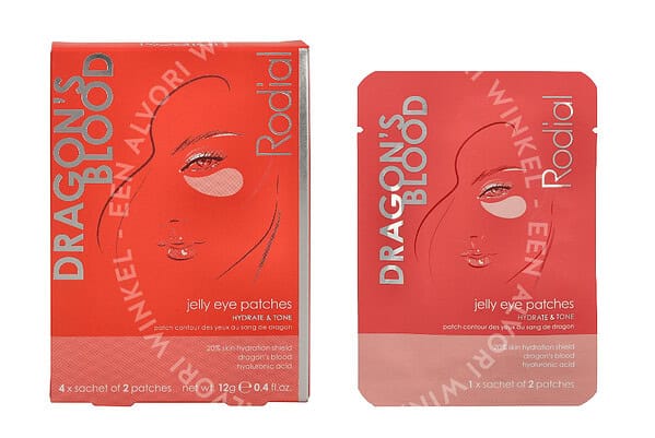 Rodial Dragon's Blood Jelly Eye Patche Set 12g 4x3gr