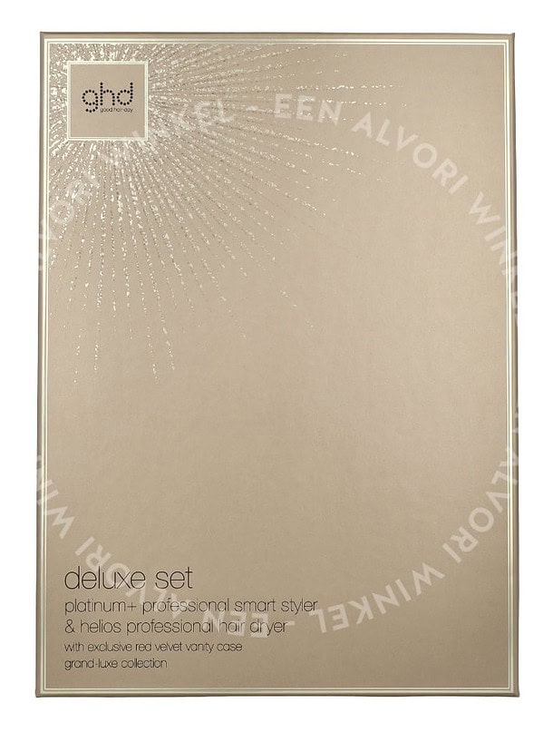 GHD Deluxe Platinum+ Set - Limited Edition 3stuk 1x Straightener/ 1x Blow drying/1x Storage Box - Afbeelding 3