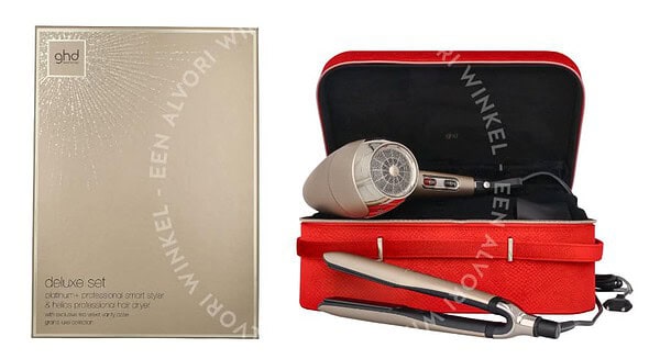 GHD Deluxe Platinum+ Set - Limited Edition 3stuk 1x Straightener/ 1x Blow drying/1x Storage Box