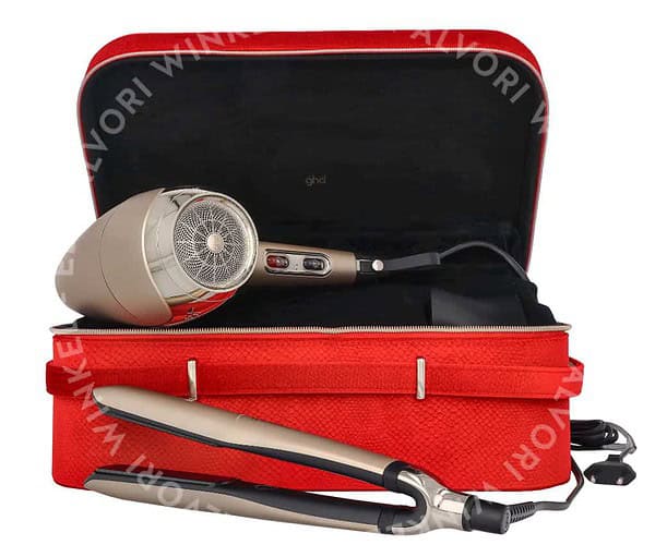 GHD Deluxe Platinum+ Set - Limited Edition 3stuk 1x Straightener/ 1x Blow drying/1x Storage Box - Afbeelding 2