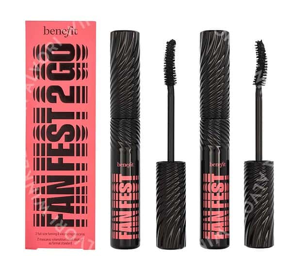 Benefit Fan Fest Fanning & Volumizing Mascara Duo Set 17g 2 x 8