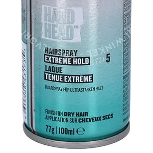Tigi BH Hard Head Hairspray 100ml Extreme Hold 5