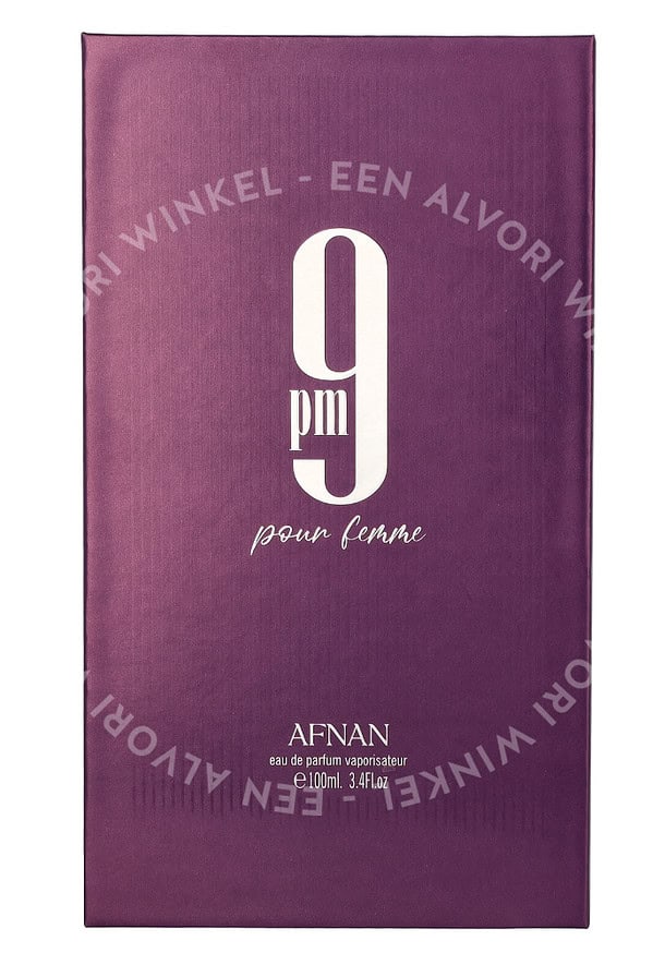 Afnan 9 PM Pour Femme Edp Spray 100ml - Afbeelding 3