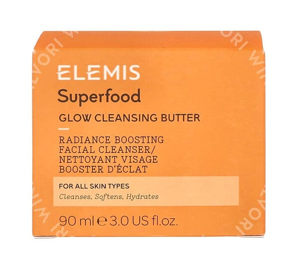 Elemis Superfood AHA Glow Cleansing Butter For All Skin Types 90ml - Afbeelding 3