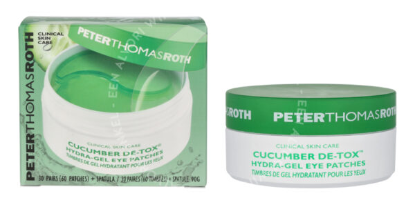 P.T. Roth Cucumber De-Tox Hydra-Gel Eye Patches Set 60stuk 60 Pcs