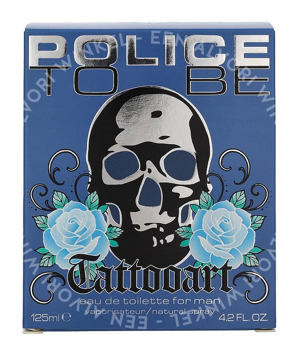 Police To Be Tattooart For Men Edt Spray 125ml - Afbeelding 3