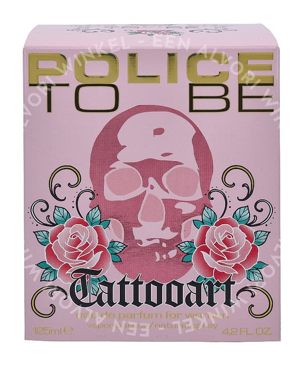 Police To Be Tattooart For Woman Edp Spray 125ml - Afbeelding 3