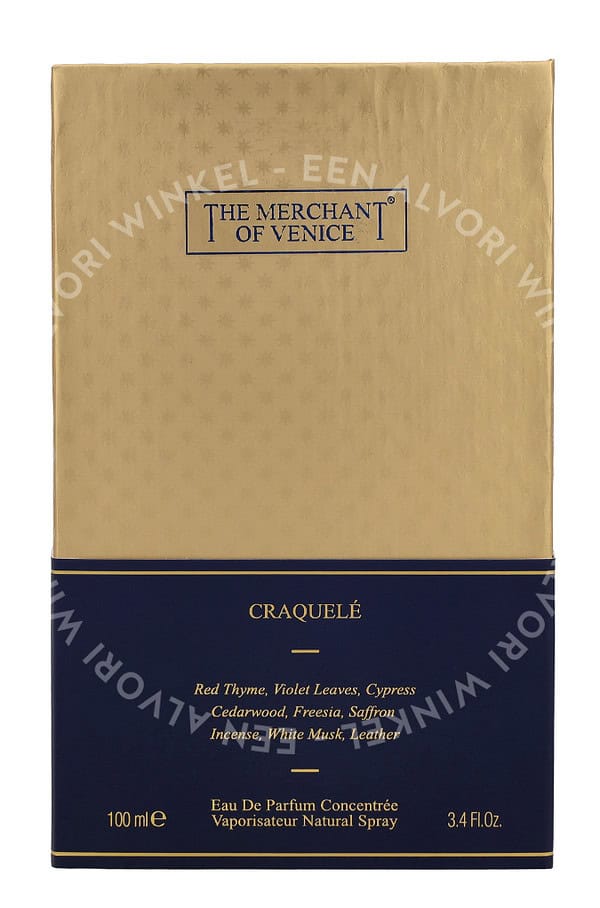 The Merchant Of Venice Craquele Edp Spray Concentree 100ml - Afbeelding 3