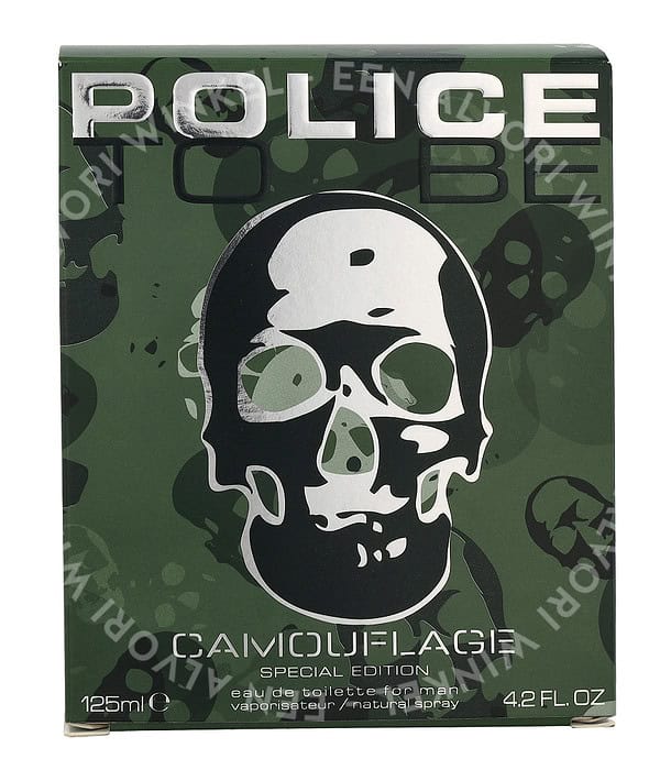 Police To Be Camouflage For Man Edt Spray 125ml special edition - Afbeelding 3