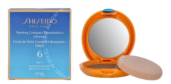 Shiseido Tanning Compact Foundation SPF6 12g Honey