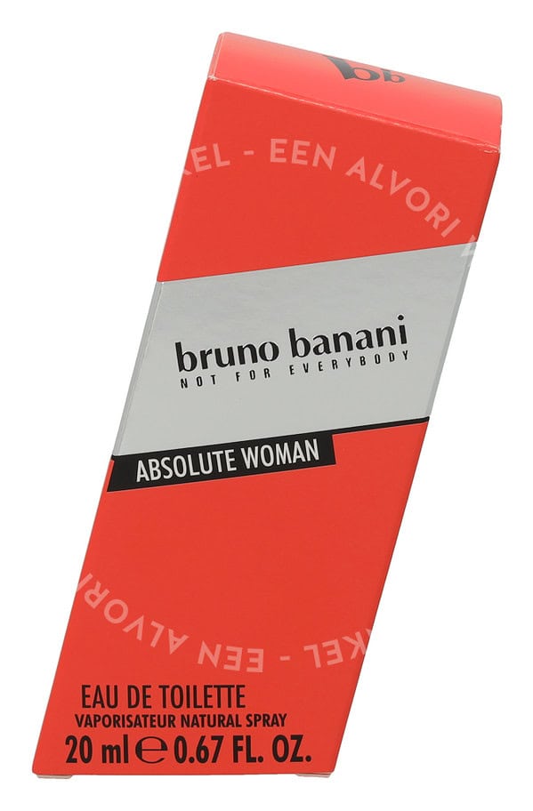 Bruno Banani Absolute Woman Edt Spray 20ml - Afbeelding 3