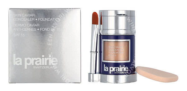 La Prairie Skin Concealer Foundation SPF15 32ml Golden Beige - Concealer 2gr/Foundation 30ml