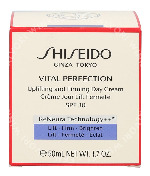 Shiseido Vital Prot. Uplifting and Firming Day Cream SPF30 50ml All Skin Types - Afbeelding 3