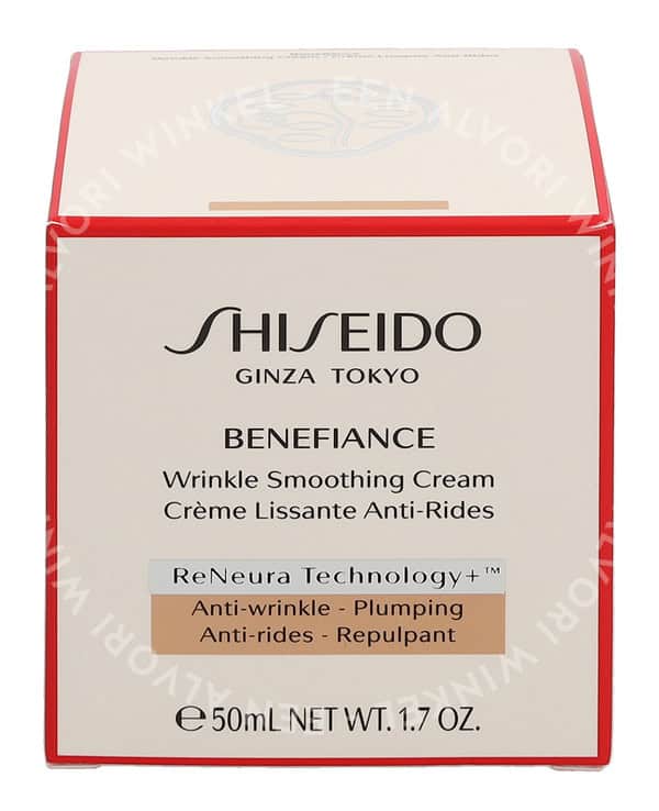 Shiseido Benefiance Wrinkle Smoothing Cream 50ml Anti-Wrinkle - Plumping - Afbeelding 3