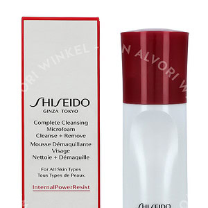 Shiseido Complete Cleansing Microfoam 180ml For All Skin Types