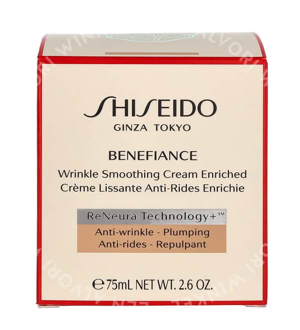 Shiseido Benefiance Wrinkle Smoothing Cream Enriched 75ml - Afbeelding 3