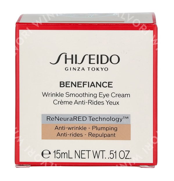 Shiseido Benefiance Wrinkle Smoothing Eye Cream 15ml - Afbeelding 3