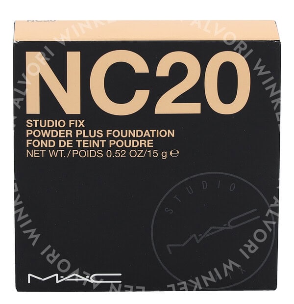 MAC Studio Fix Powder Plus Foundation 15g NC20 - Afbeelding 3