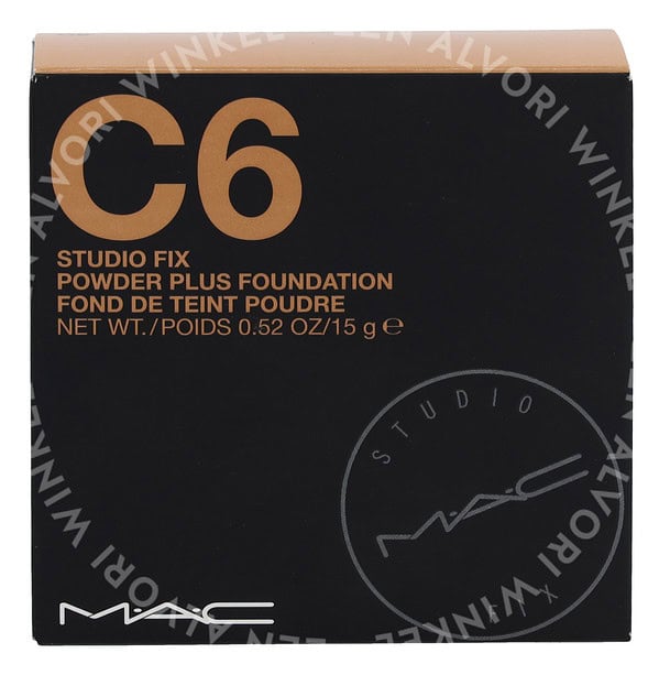 MAC Studio Fix Powder Plus Foundation 15g C6 - Afbeelding 3