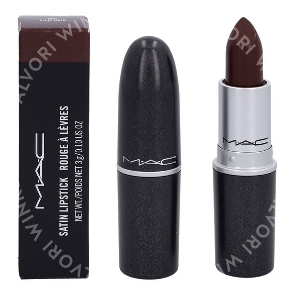 MAC Satin Lipstick 3g #809 Film Noir