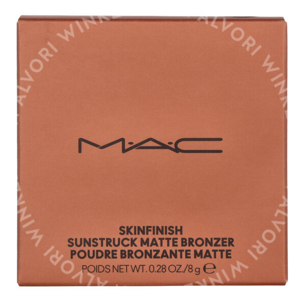 MAC Skinfinish Sunstruck Matte Bronzer 8g Light Golden - Afbeelding 3