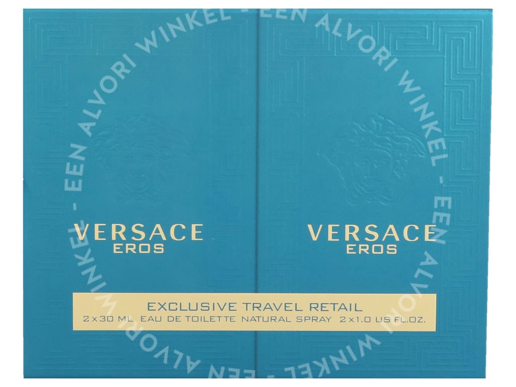 Versace Eros Pour Homme Duo Set 60ml edt spray 30ml/edt spray 30ml - Afbeelding 2