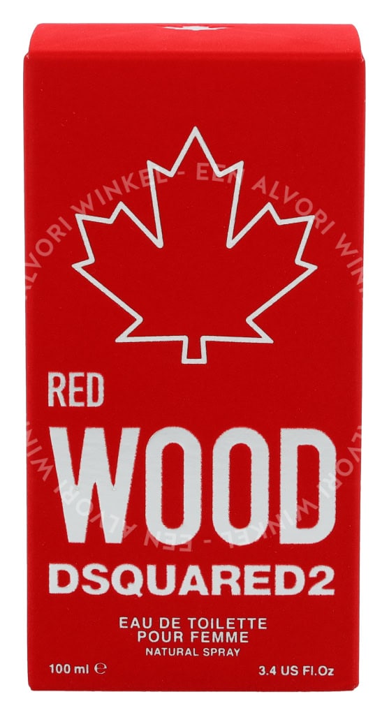 Dsquared2 Red Wood Pour Femme Edt Spray 100ml - Afbeelding 2