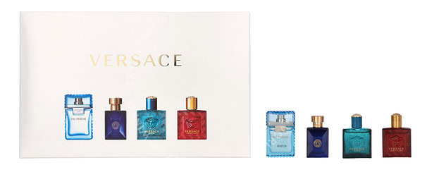 Versace Miniatures Set Men 20ml 4x5ml