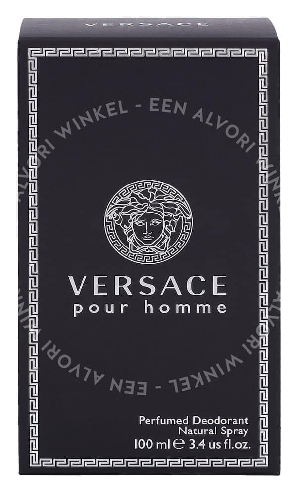 Versace Pour Homme Deo Natural Spray 100ml - Afbeelding 3
