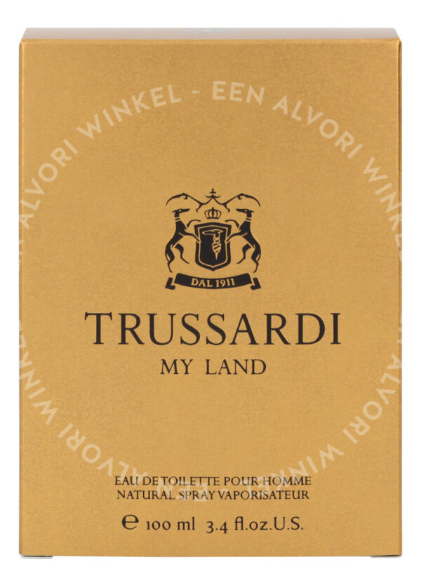 Trussardi My Land Pour Homme Edt Spray 100ml - Afbeelding 3