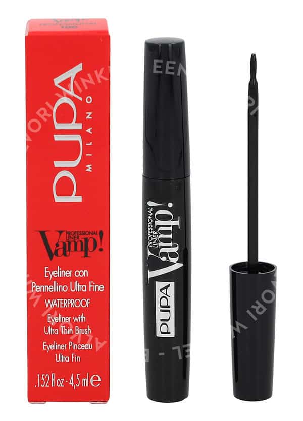 Pupa Vamp! Professional Liner 4,5ml #100 Extra Black + Waterproof