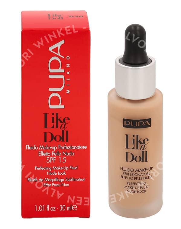 Pupa Pupa Like A Doll Perfecting Make-Up Fluid SPF15 30ml #030 Natural Beige