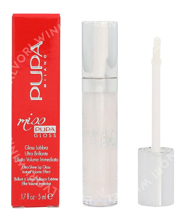 Pupa Miss Pupa Ultra-Shine Lip Gloss 5ml #101 Pearly Clear