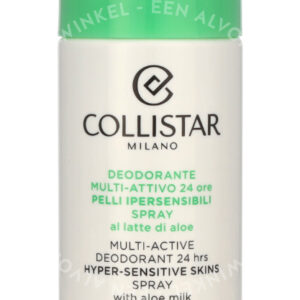 Collistar Multi-Active Deo Hyper-Sens. Skins 24H 100ml Alcohol Free With Aloe Milk