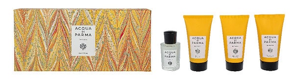 Acqua Di Parma Barbiere Daily Ritual 140ml Edc Spray20ml/Shaving Cream 40ml/Face Wash40ml/Face Cream40ml