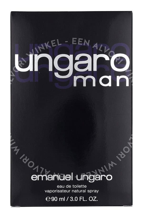 Emanuel Ungaro Man Edt Spray 90ml - Afbeelding 3