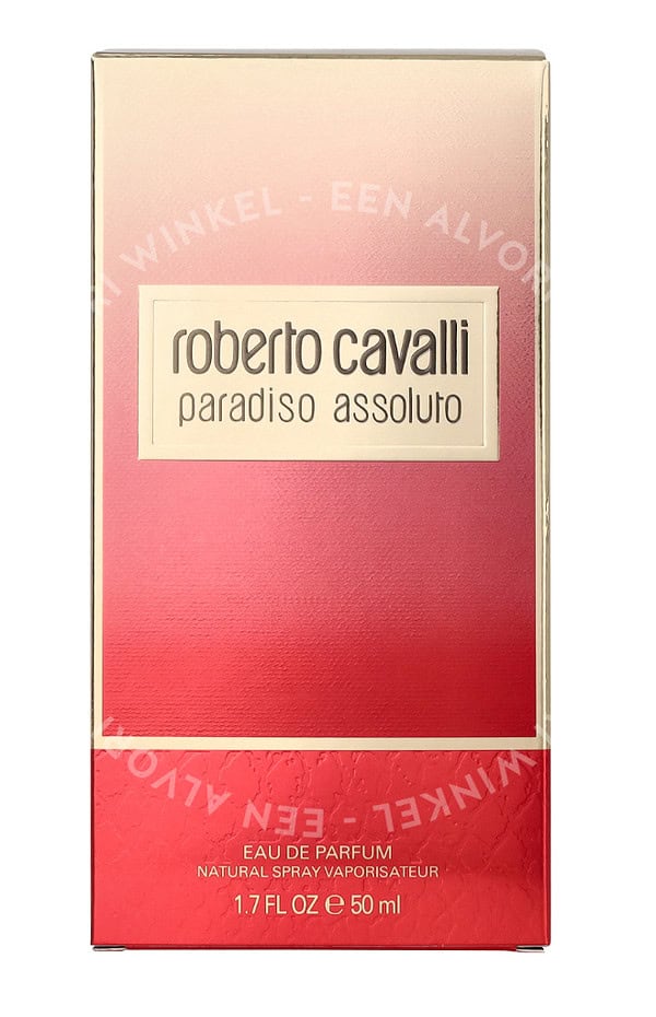 Roberto Cavalli Paradiso Assoluto Edp Spray 50ml - Afbeelding 3