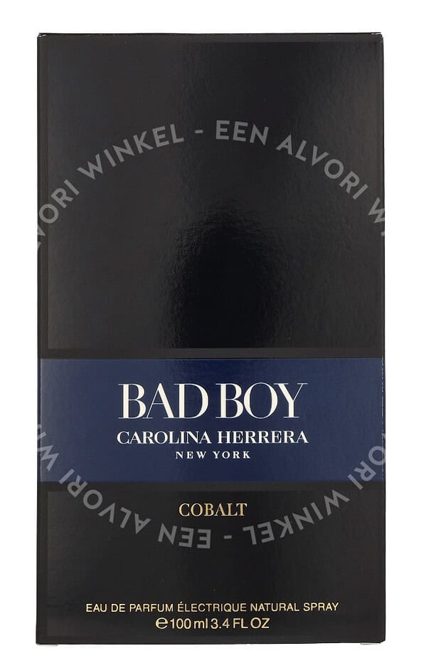 Carolina Herrera Bad Boy Cobalt Edp Spray 100ml - Afbeelding 3