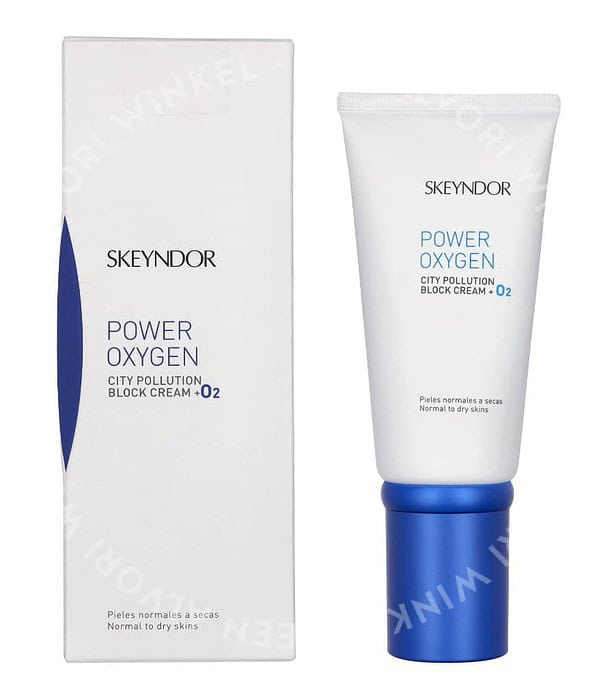 Skeyndor Power Oxygen City Pollution Block Cream + O2 50ml Normal To Dry Skin