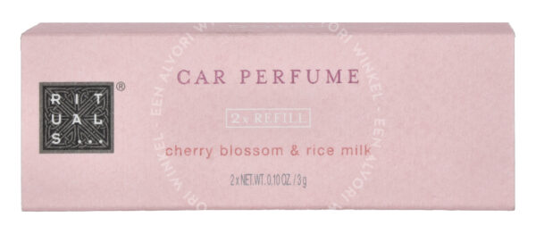 Rituals L.I.A.J. Sakura Car Perfume - Refill 6g 2x3gr - Rice Milk & Cherry Blossom - Afbeelding 3