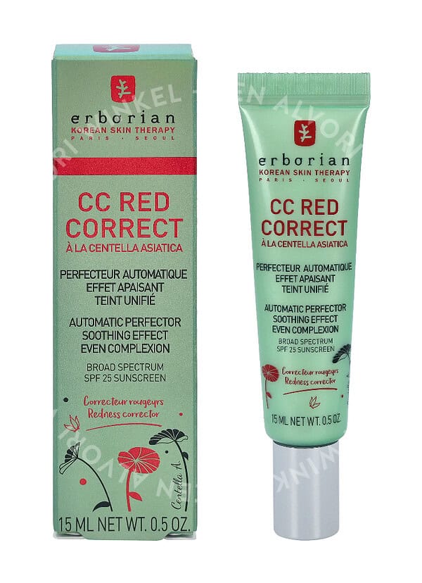Erborian CC Red Correct Automatic Perfector SPF25 15ml Broad Spectrum Sunscreen
