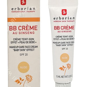 Erborian BB Cream Au Ginseng 5-In-1 Baby Skin Effect SPF20 15ml Nude