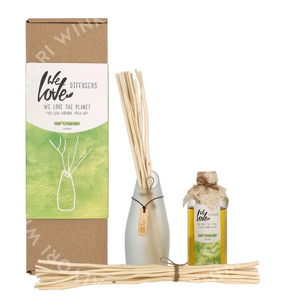 We Love The Planet 100% Essential Oil Diffuser 200ml Light Lemongrass