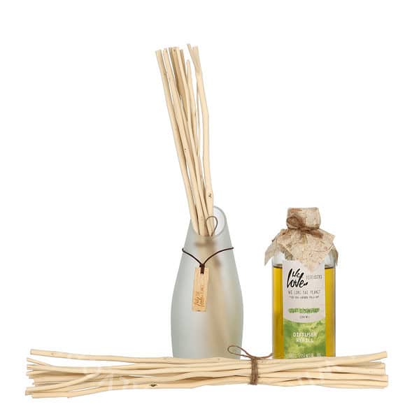 We Love The Planet 100% Essential Oil Diffuser 200ml Light Lemongrass - Afbeelding 2