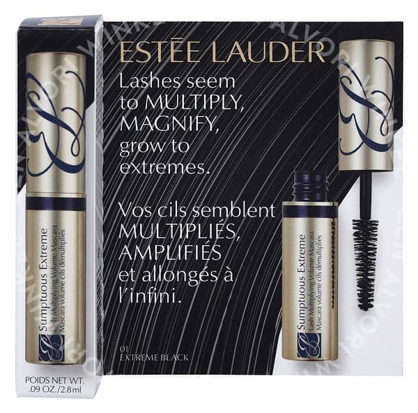 E.Lauder Sumptuous Extreme Lash Multiplying Mascara 2,8ml #01 Extreme Black - Afbeelding 3